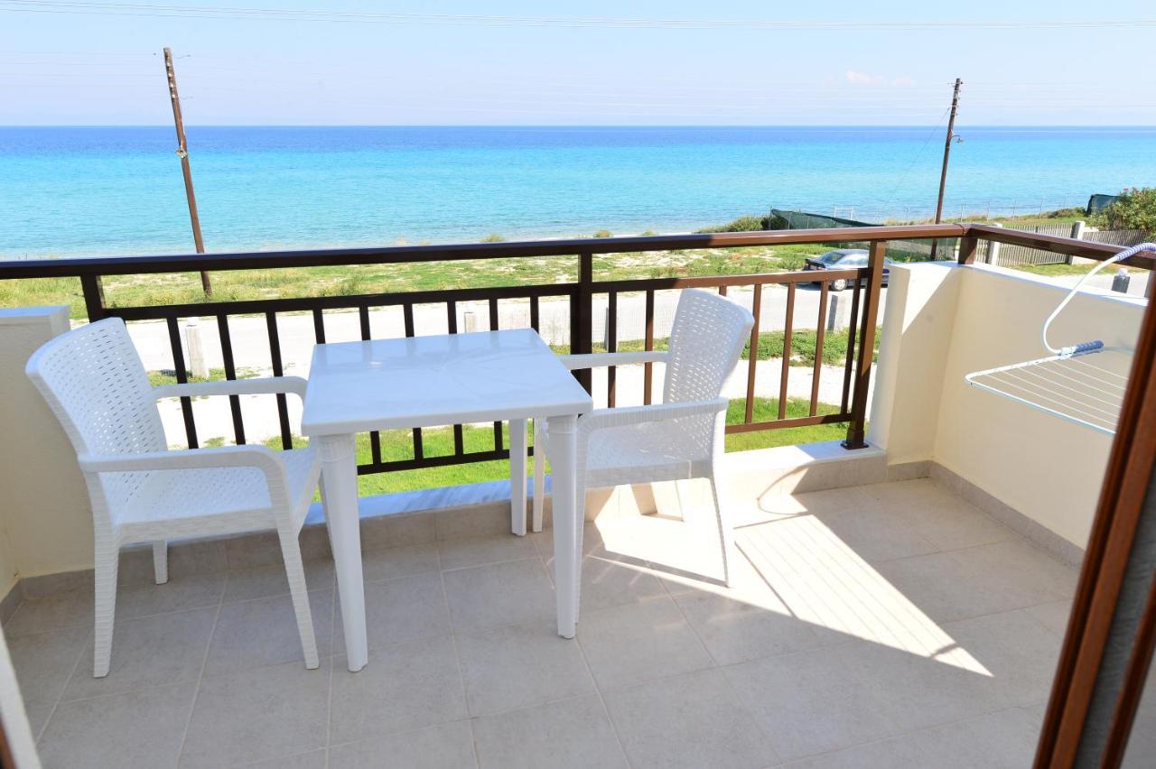 פוליכרונו Skentos Apartments Sea View מראה חיצוני תמונה